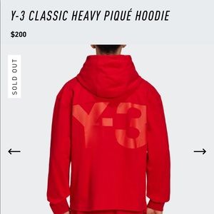 Y-3 CLASSIC HEAVY PIQUÉ HOODIE